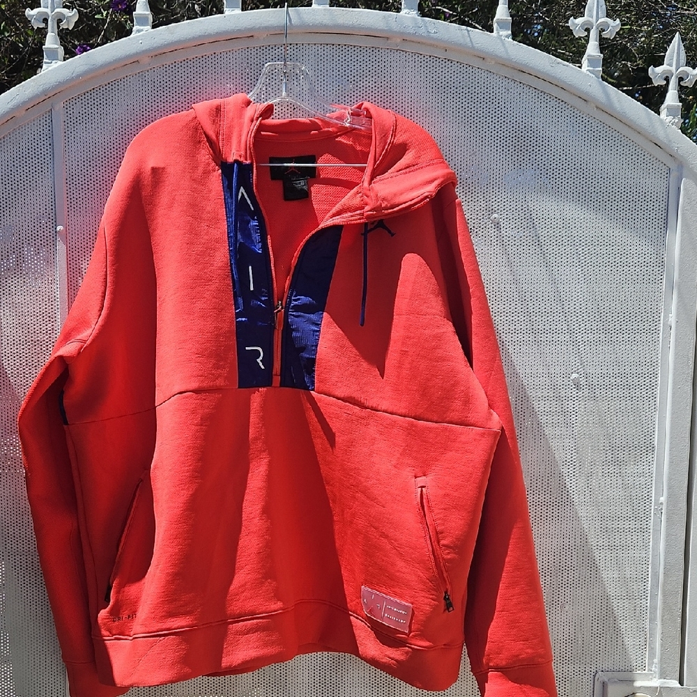 Jordan Red Pullover Hoodie